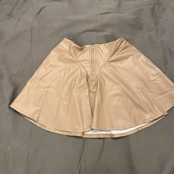 Fashion Nova Dresses & Skirts - Fashion Nova Tan Circle Skirt